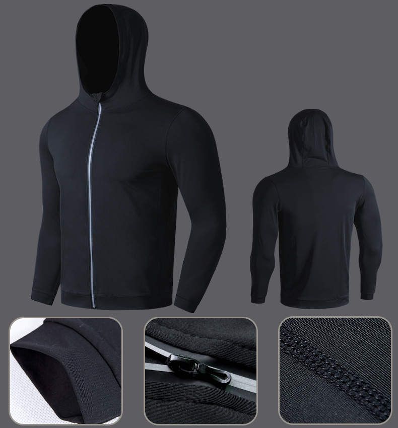 Zestaw odzieży sportowej Harder™ BLACK 5 szt. 