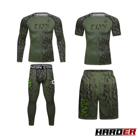 Zestaw odzieży sportowej Harder™ CAMO 4 szt. 