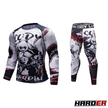 Zestaw odzieży sportowej Harder™ PANDA 2 szt. 