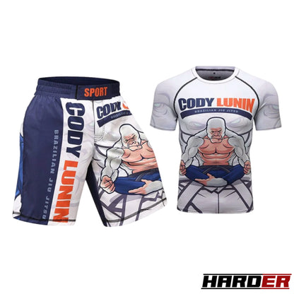 Harder™ BJJ MONKEY 2PCS lekki zestaw sportowy 