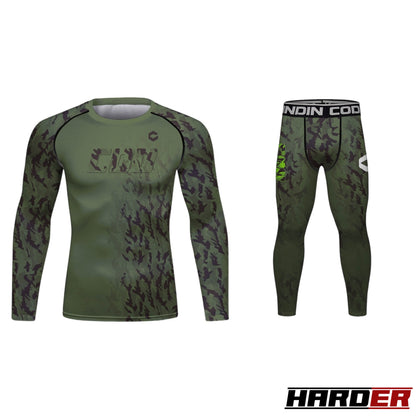 Zestaw odzieży sportowej Harder™ CAMO 2 szt. 