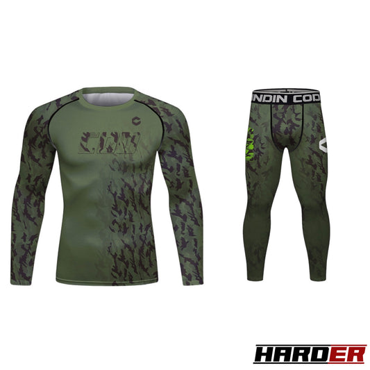 Zestaw odzieży sportowej Harder™ CAMO 2 szt. 