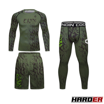 Zestaw odzieży sportowej Harder™ CAMO 3 szt. 