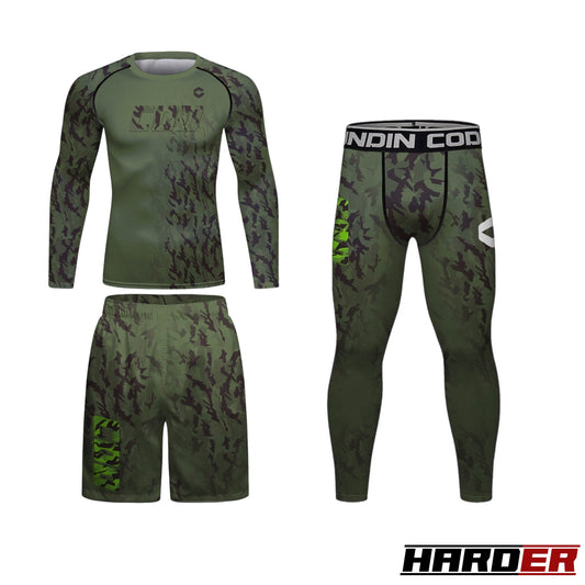 Zestaw odzieży sportowej Harder™ CAMO 3 szt. 