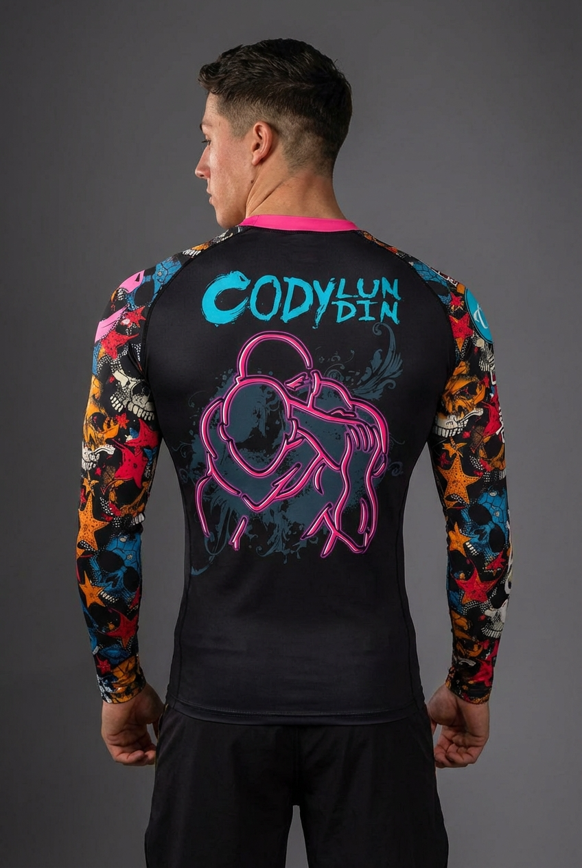 Harder™ DEADLY HUG 4-częściowy zestaw odzieży sportowej 