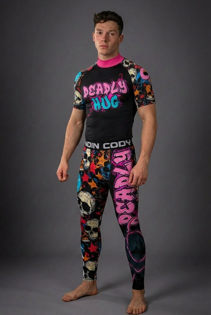 Harder™ DEADLY HUG 4-częściowy zestaw odzieży sportowej 