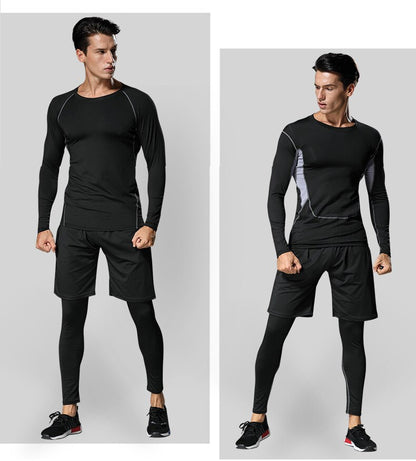 Zestaw odzieży sportowej Harder™ BLACK 5 szt. 