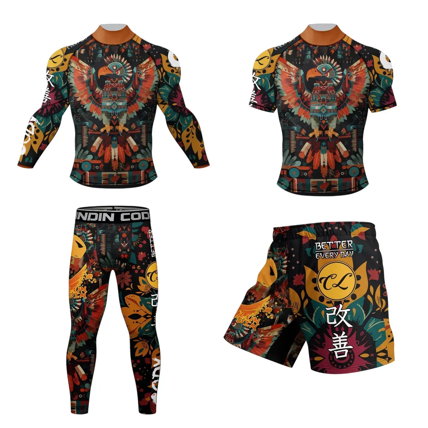 Zestaw odzieży sportowej Harder™ AZTEC 4 szt. 