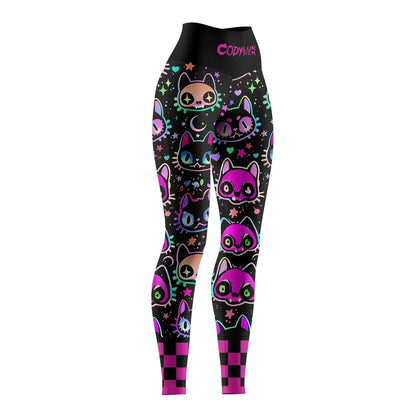 Harder™ NEON CAT INSTINCT - Zestaw odzieży sportowej (4 szt.)