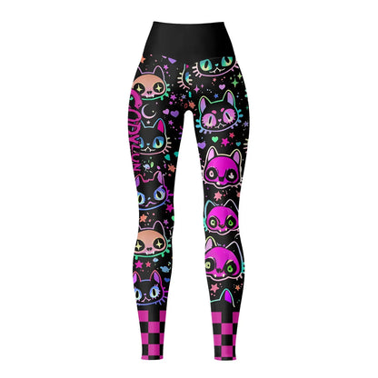 Harder™ NEON CAT INSTINCT - Zestaw odzieży sportowej (4 szt.)