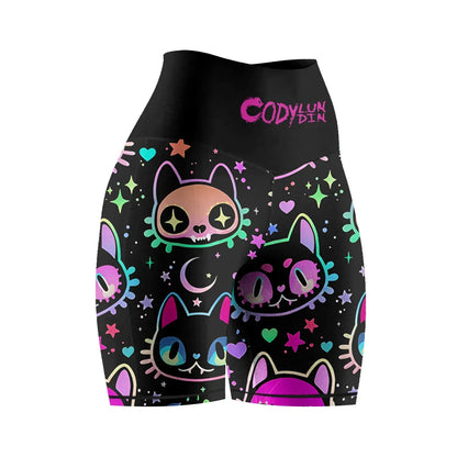 Harder™ NEON CAT INSTINCT - Zestaw odzieży sportowej (4 szt.)