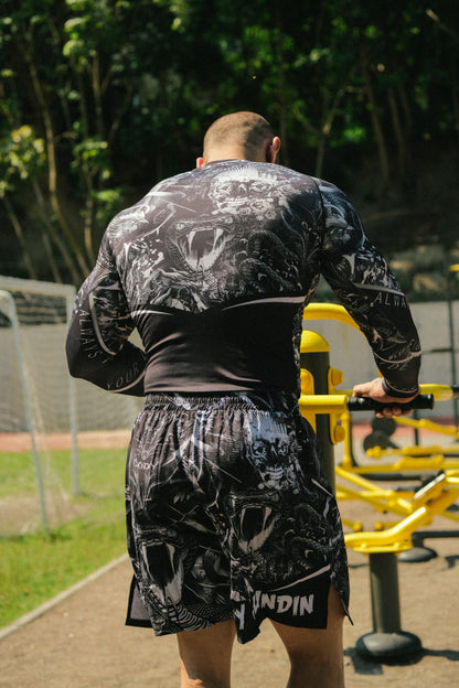 Harder™ WĄŻ I WILK 2-CZĘŚCIOWY zestaw sportowy 