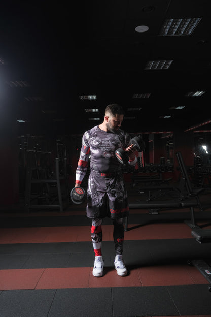 Zestaw odzieży sportowej Harder™ WOLF GREY 4 szt. 