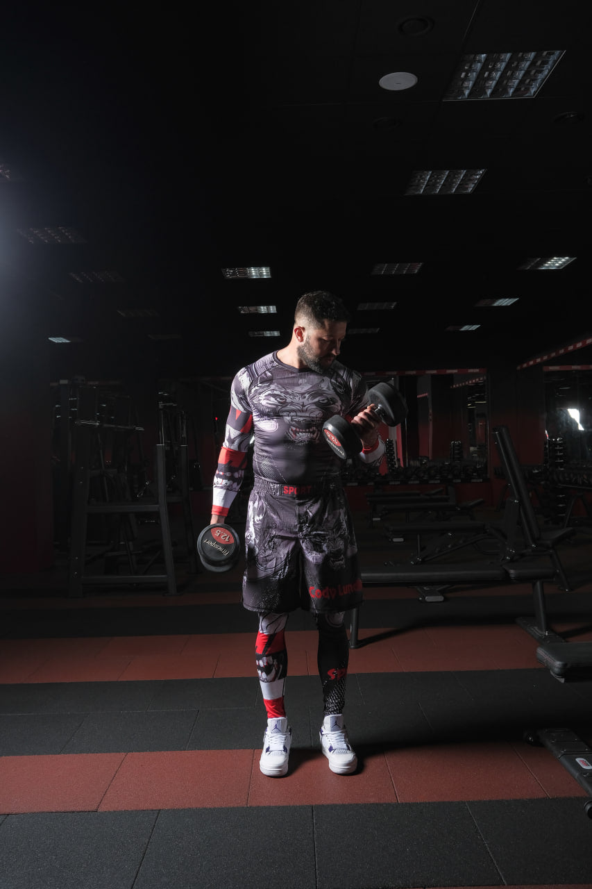 Zestaw odzieży sportowej Harder™ WOLF GREY 2 szt. 
