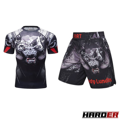 Harder™ WOLF GREY 2-częściowy lekki zestaw sportowy 