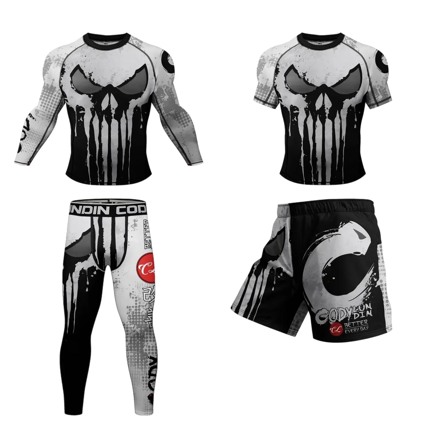 Zestaw odzieży sportowej Harder™ Shadow Punish 4 szt. 